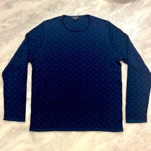 Beautiful Saks Fifth Avenue men’s lightweight knit rayon/wool sweater size XXL